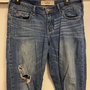 Hollister ripped jeans